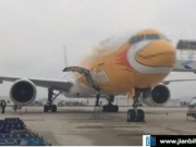 泰航班南京机场降落遭雷击引擎受损