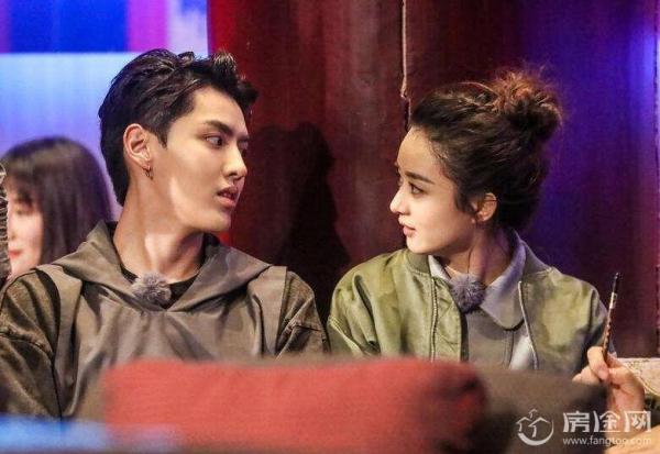 赵丽颖吴亦凡互相探班真假