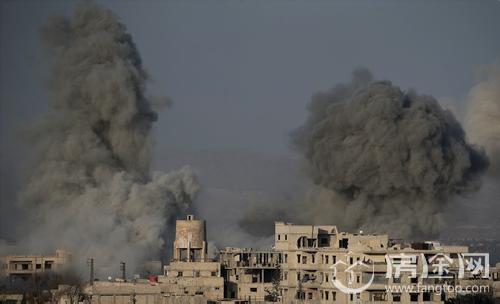 叙利亚 东古塔再遭空袭