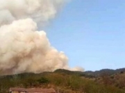 泰安济南两地交界处发生火灾 2000余人参与扑救山火